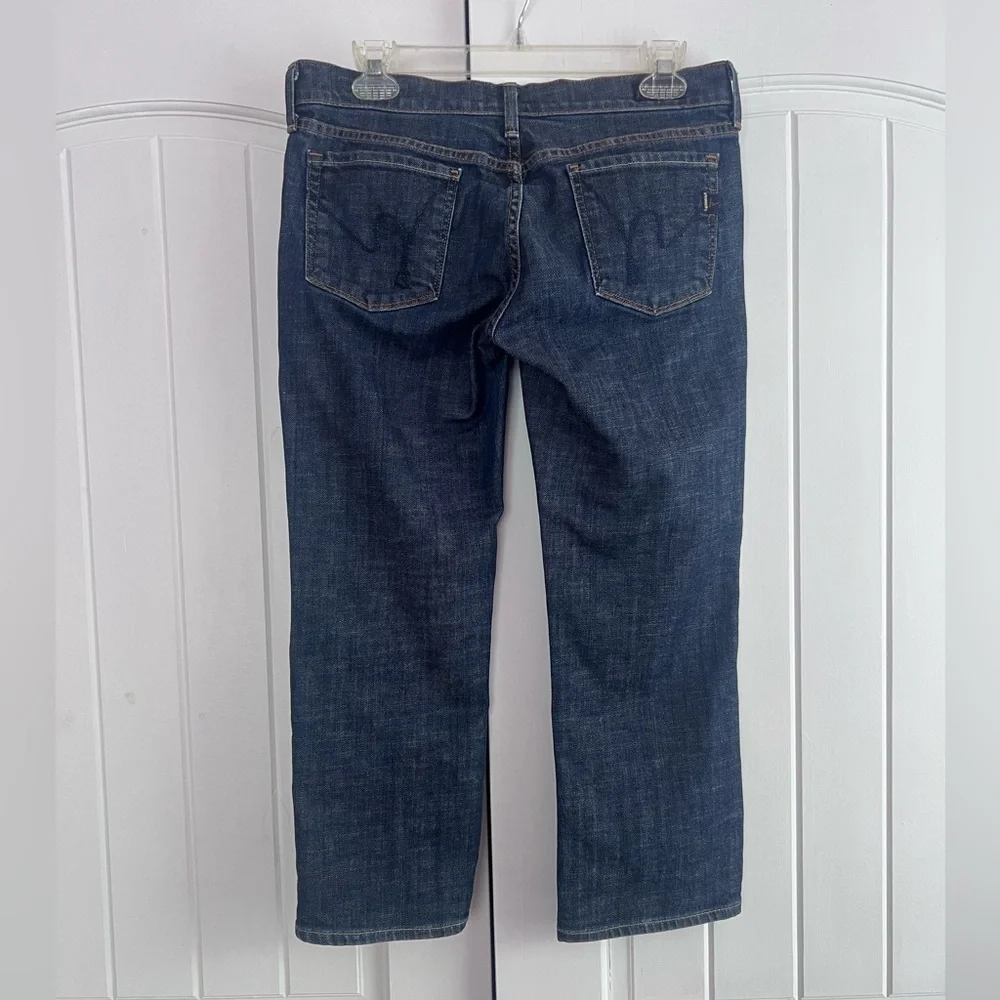 Citizens of Humanity Kelly Stretch Low Waist Cropped Size 29 EUC - Picture 3 of 3